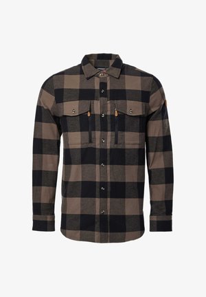 Swedemount, NORDKAP - Overhemd - olive black check