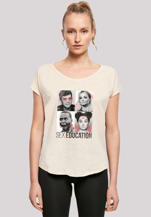 SEX EDUCATION CLASS PHOTOS NETFLIX TV SERIES - Print T-shirt - whitesand