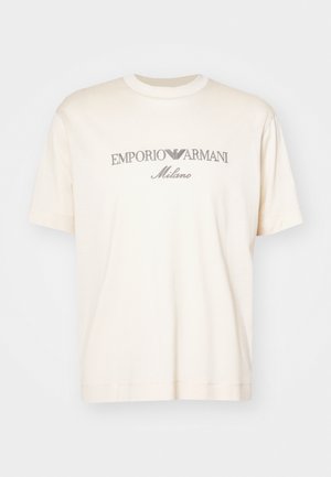 Emporio Armani Print T-shirt - ecru