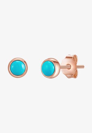 Earrings - rose gold-coloured