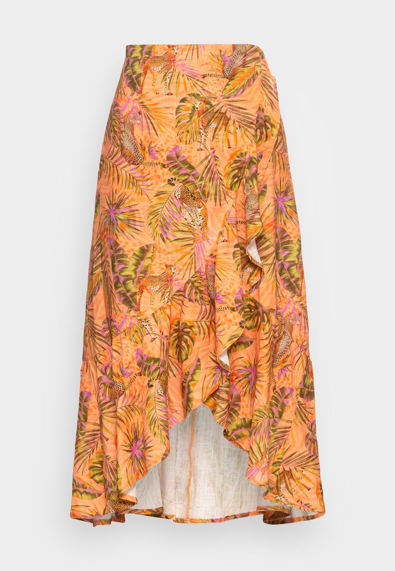 Desigual A-lijn rok oranje Desigual A-lijn rok oranje