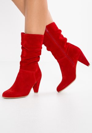 Høje støvler/ Støvler - red