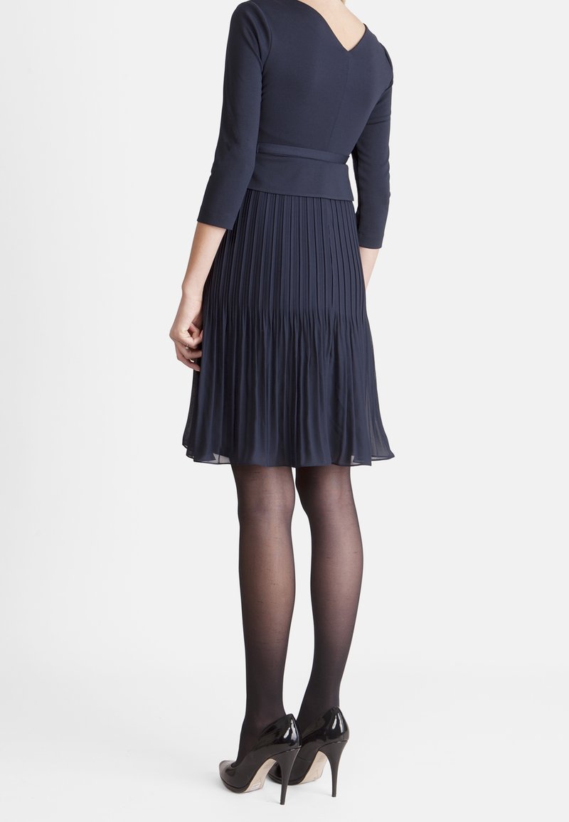 open lace back dress Seraphine Dot Pleated Maternity & Nursing Dress – Tots Shoppe Kenya main image 0