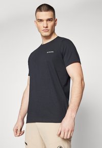 Columbia RAPID RIDGE™ BACK GRAPHIC TEE  - T-shirts med print - black/camp ico