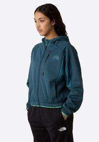The North Face W MOUNTAIN ATHLETICS FLEECE FULL ZIP JAC - Löparjacka - deep cypress space