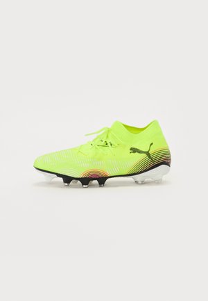 FUTURE 8 MATCH - Zapatillas fútbol para césped artificial - yellow alert/aged silver/sun struck