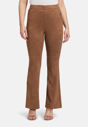 SCHLUPF SLIM FIT - Pantaloni - classic nougat