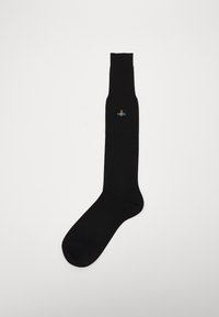 KNEE HIGH UNISEX - Calzettoni - black