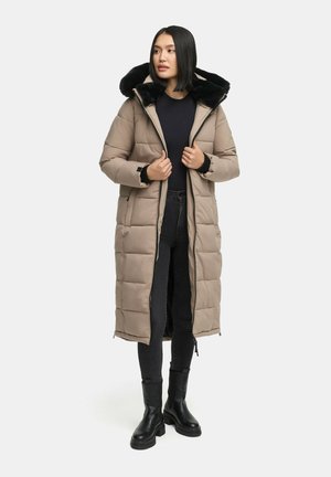 Wintermantel - taupe grey