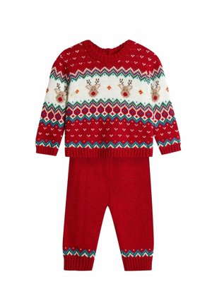 REGULAR FIT   SET   - Pulóver - red reindeer