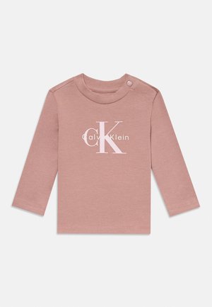 Calvin Klein Jeans, MONOGRAM UNISEX - Pikkade varrukatega topp - noble rose