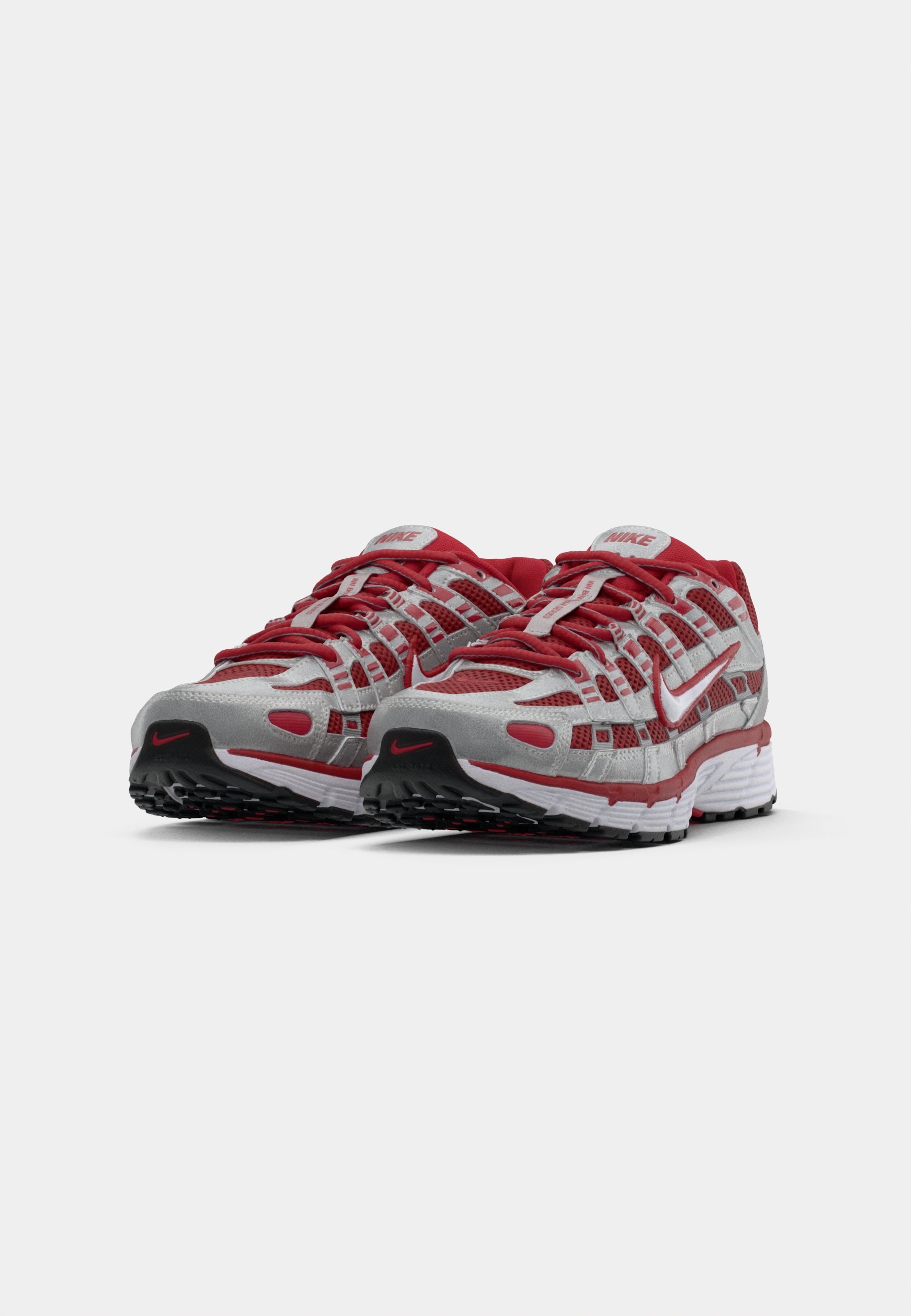 nike p 6000 silver red