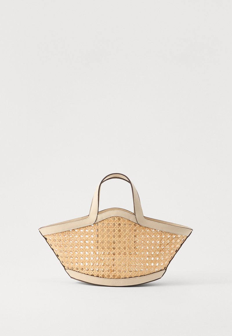 Cult Gaia MINI YARA TOTE - Handtas - natural