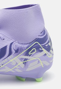 Nike Performance ZM 10 ACAD FG/MG UNISEX - Fotballsko til fast underlag - purple agate/barely volt