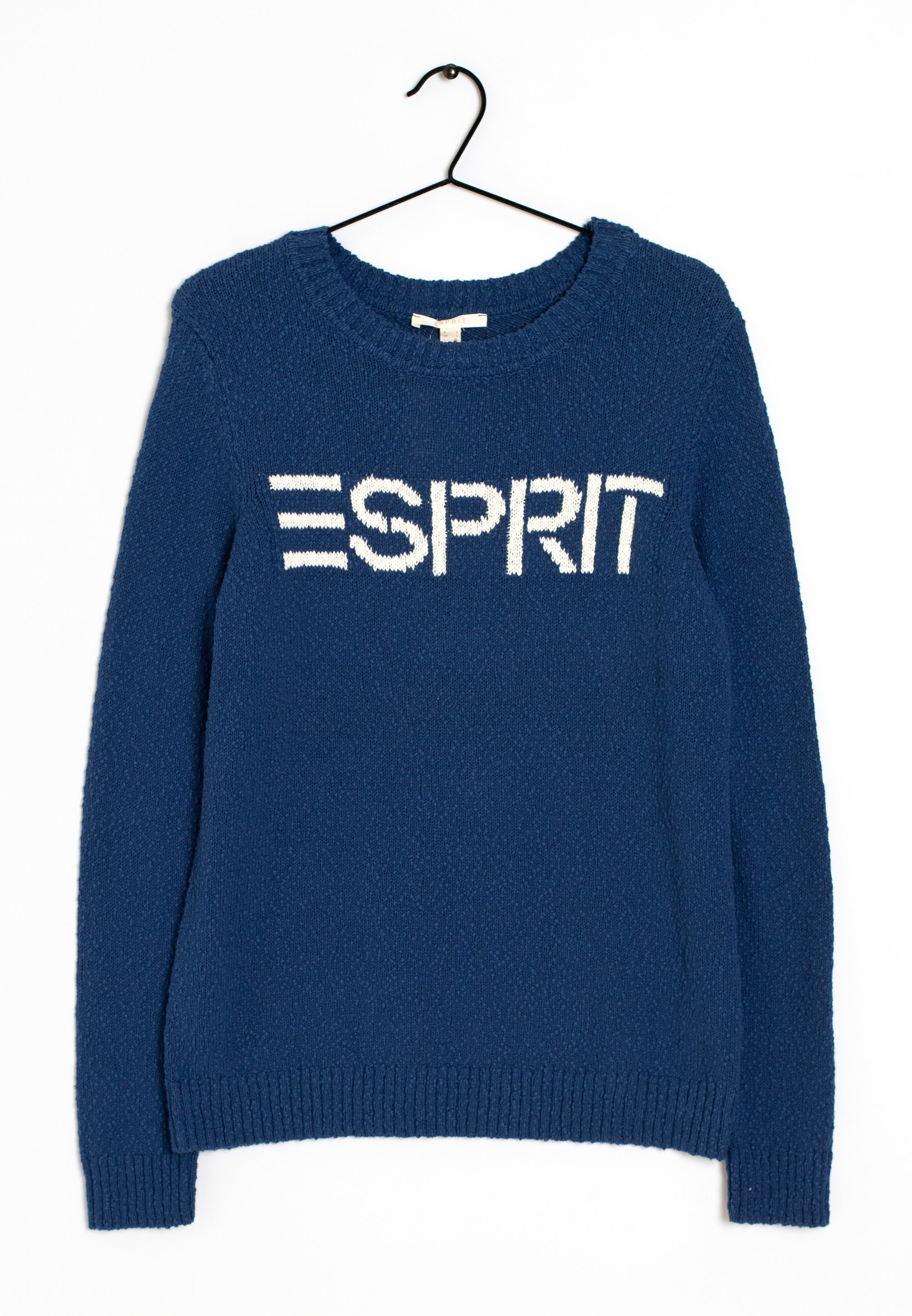 Strickpullover Esprit Blauer Pullover Esprit Strickpullover Blue