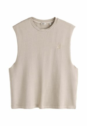 Next, REGULAR FIT - CUT OFF BOXY EDIT VEST . - Top - neutral