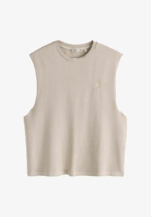 Next, REGULAR FIT - CUT OFF BOXY EDIT VEST . - Top - neutral