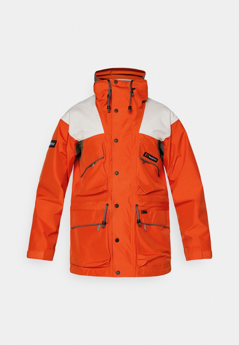 Berghaus TRANGO UNISEX - Chaqueta Hard shell - flame/stone/rojo ...