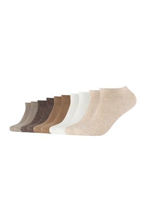10 PACK SNEAKER - Socks - nature melange