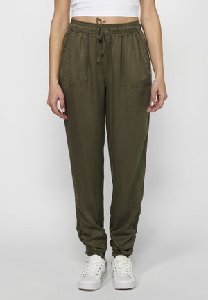 JOGGING  - Spodnji deli trenirk - kaki khaki