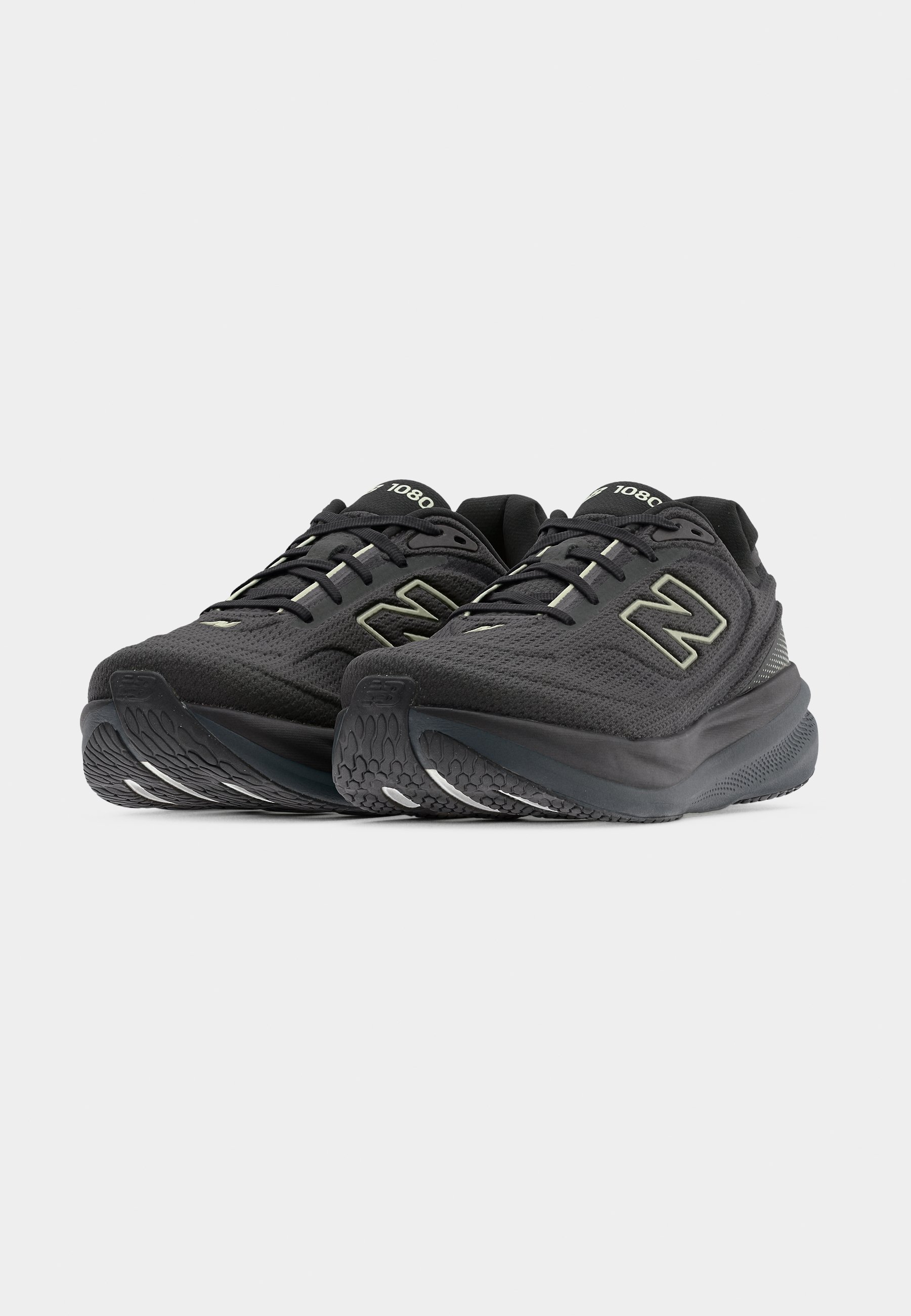 New Balance 1080V15 - Zapatillas - black faded black/negro