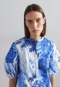 Erdem BLOUSON SLEEVE BUTTON DOWN SHIRT - Blůza - lupin blue