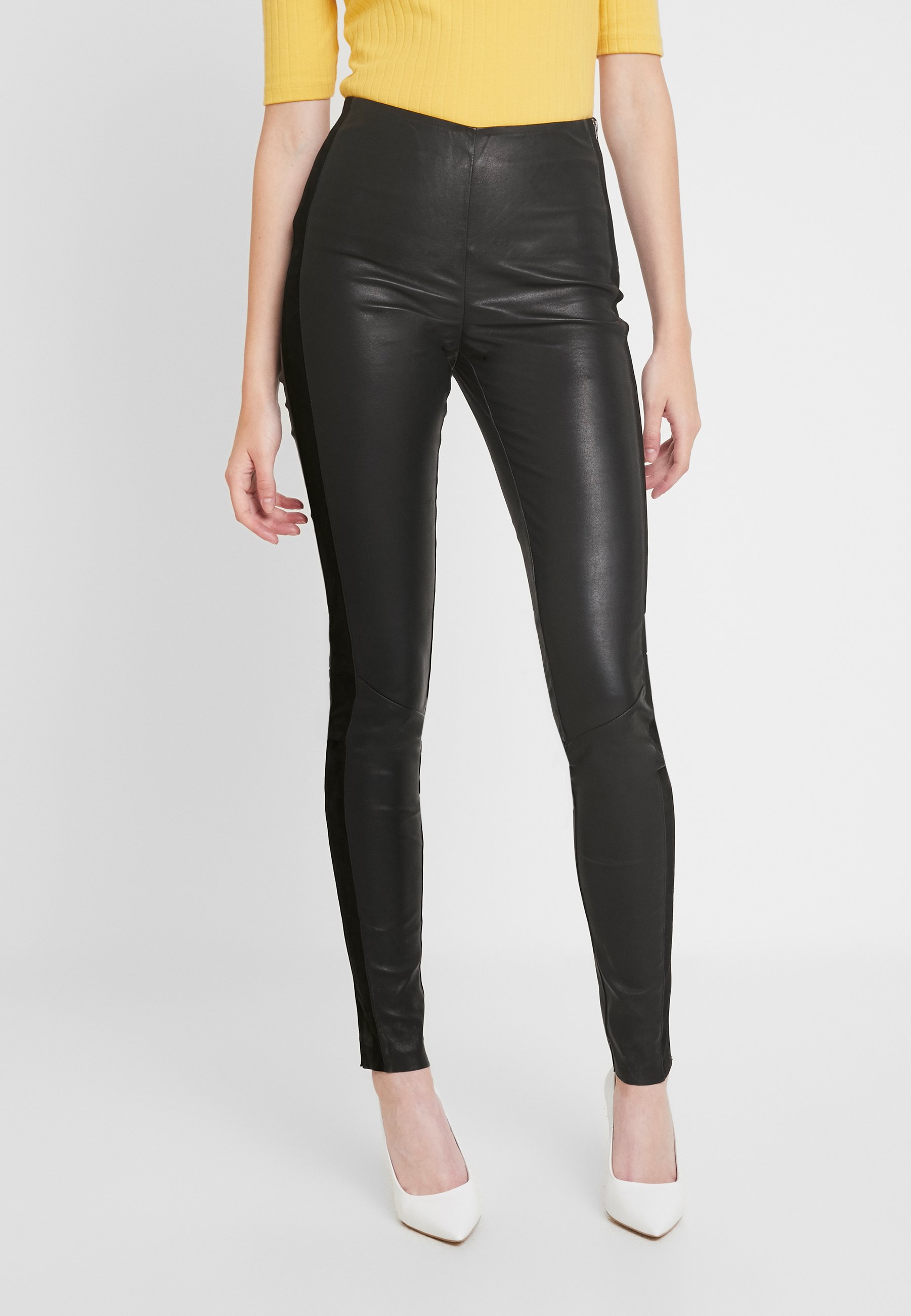 Echte dames leren broeken | KLEDING.nl