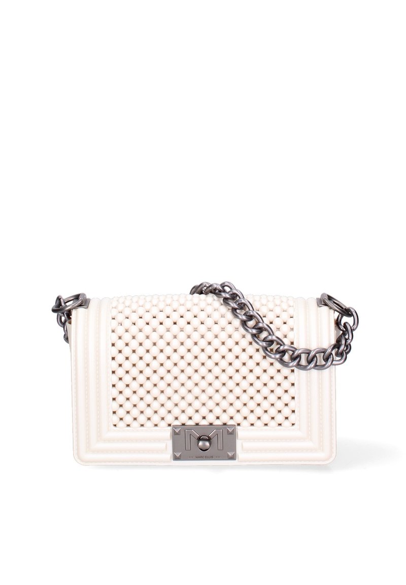 Marc Ellis Handtas - white and silver