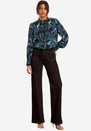 PINTUCK DETAIL - Palaidinė - blue animal