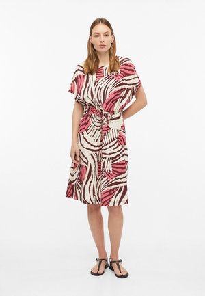 s.Oliver, KLEID - Jerseykleid - koralle