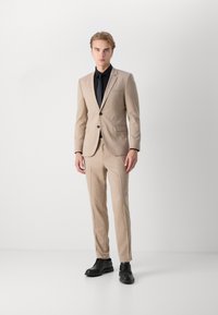 HUGO ARTI HESTEN - Jakkesæt - open beige