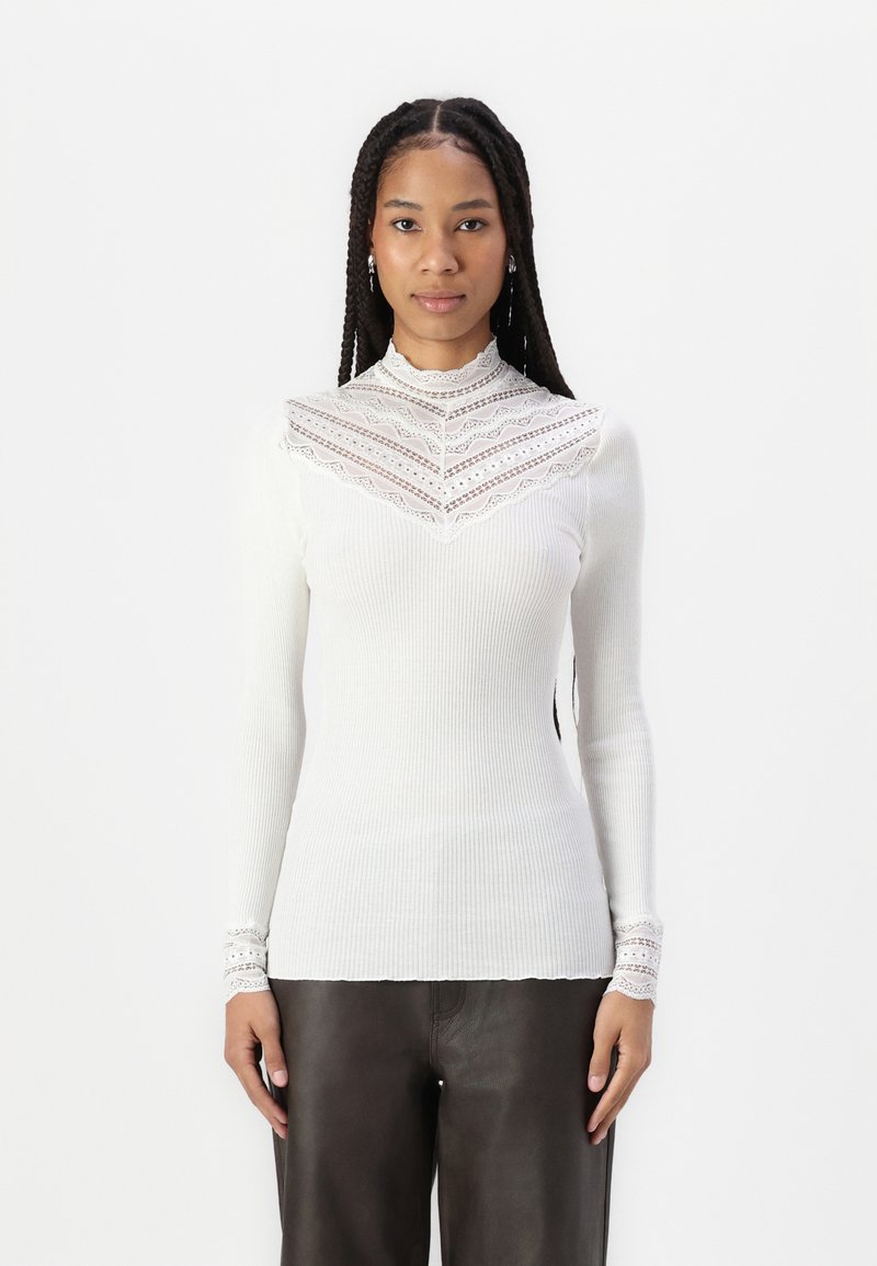 Rosemunde Langarmshirt - new white