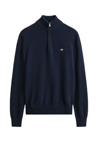 CASUAL HALF ZIP - Džemper - evening blue