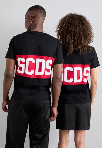 GCDS UNISEX czarny