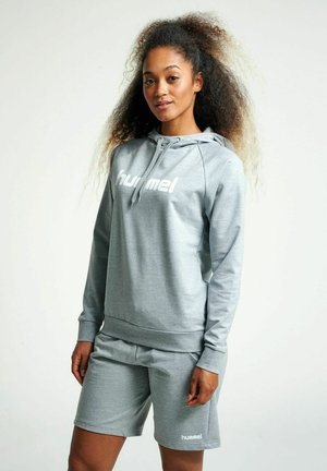 Hummel LOGO - Kapuzenpullover - grau