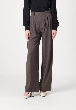 TROUSER - Trousers - brown