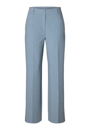 Selected, SLWRITA - Stoffhose - dusty blue melange