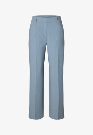Selected, SLWRITA - Stoffhose - dusty blue melange