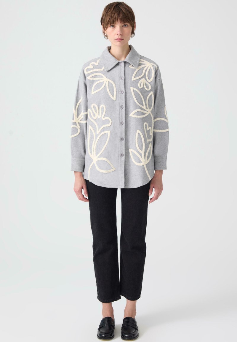 Touché Privé Jas lichtgrijs