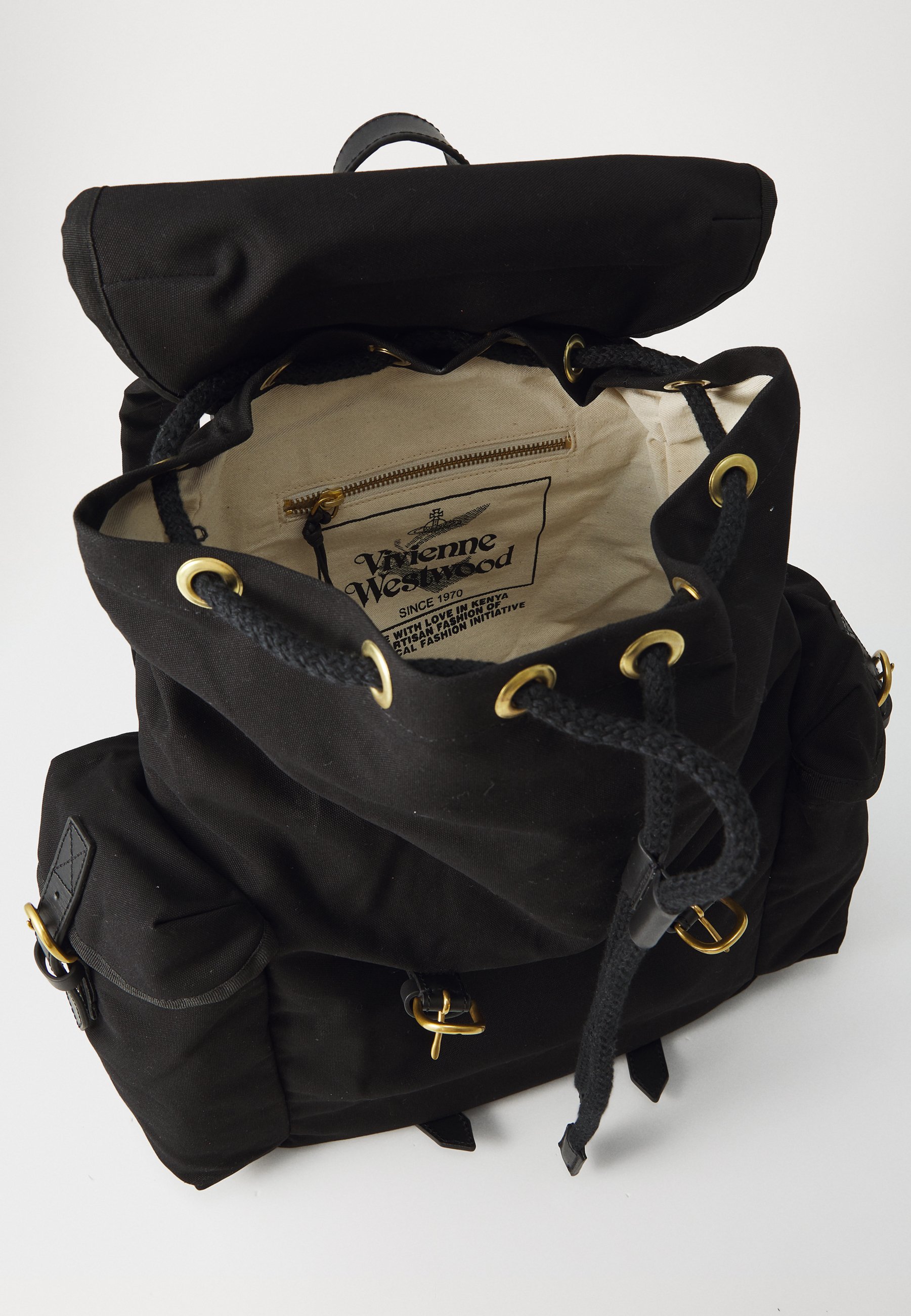 Vivienne Westwood HIGHLAND BACKPACK UNISEX - Rucksack - black