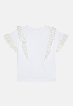 OLEA - Camiseta estampada - white