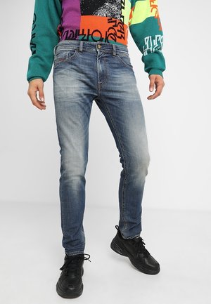 Slim fit -farkut - stone blue denim