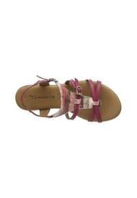 Tamaris Sandals - berry red comb