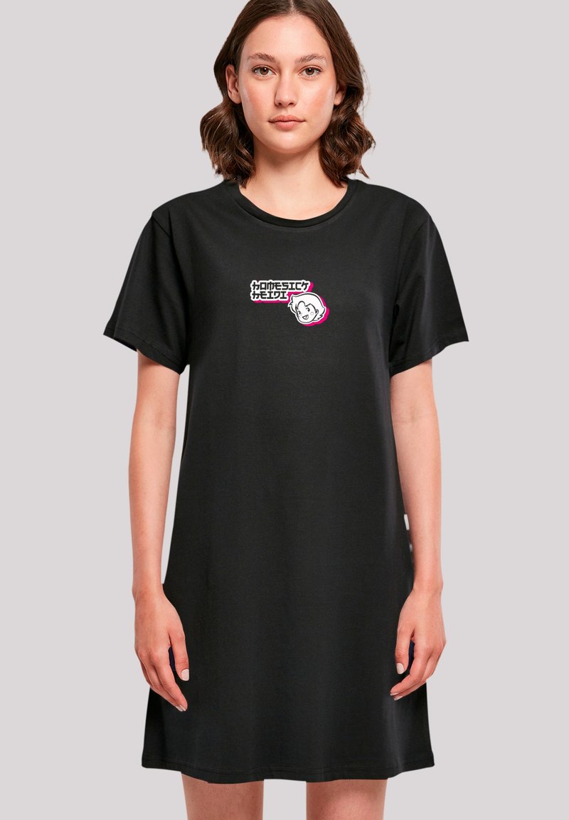F4NT4STIC HEIDI HOMESICK HEROES OF CHILDHOOD - Jerseykleid - schwarz