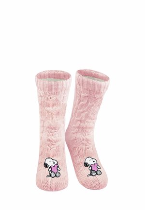 THE PEANUTS HÜTTEN HAUS KUSCHEL - Socks - rosa