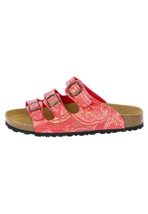 LICO Pantolette flach - red