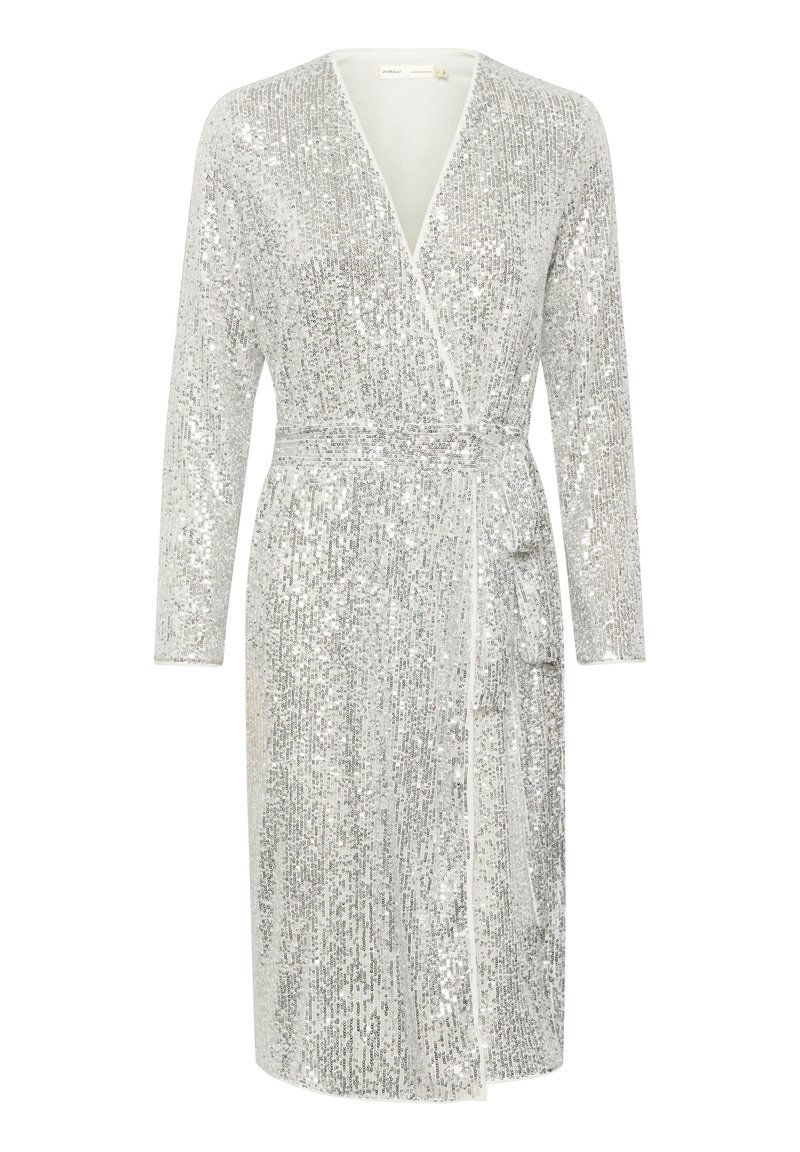 InWear Cocktailjurk zilverkleurig