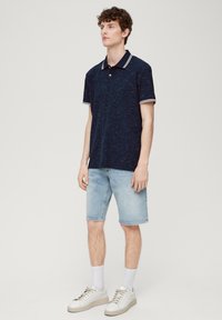 s.Oliver MIT FLAMMGARNSTRUKTUR - Koszulka polo