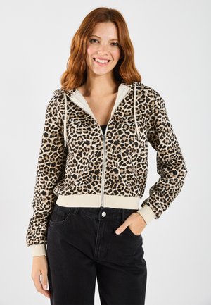 Even&Odd Sweatjacke - beige