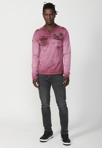 Koroshi Top s dlhým rukávom - granate   maroon